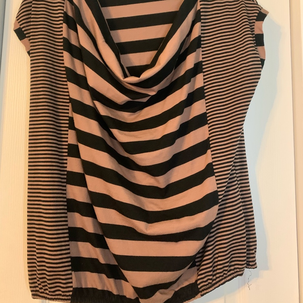Allison Brittney M striped blouse